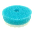 Kitchen Cleaning Round Sponge Scourer With Sucker